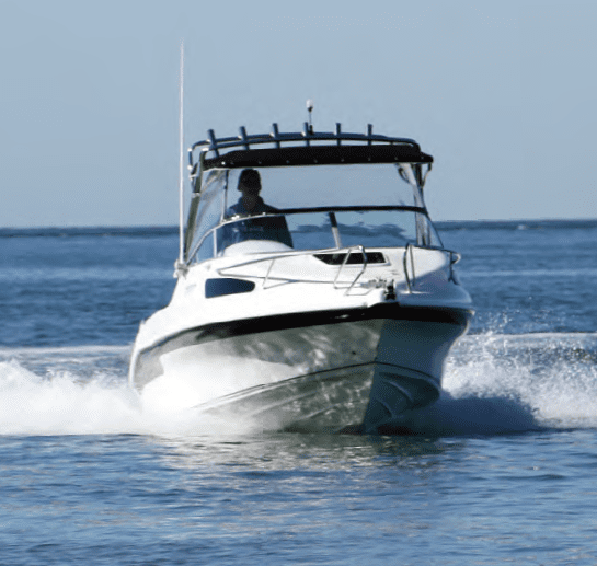 The Baysport 640 is a good all-round family boat but equally adept as an offshore fishing rig.