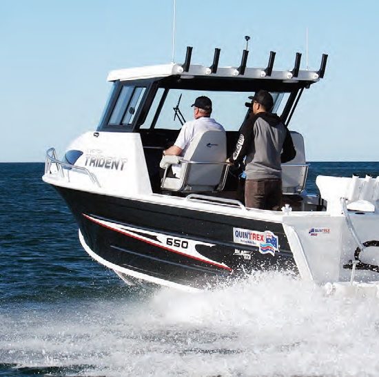 The 650 Trident HT is the most versatile of the three models tested.