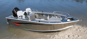 The clean and clutter-free layout makes it easy to move around the boat.