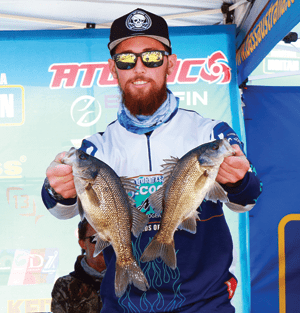 Chris Lindsay placed second in the Co-Angler division.