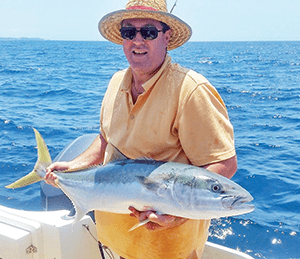 Big Glen with a good size kingfish.