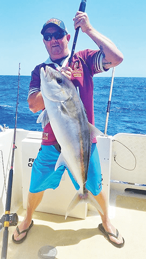 A samson fish landed by Andrew Gillow.