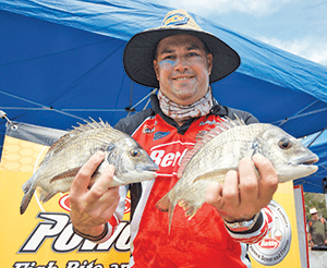 A couple of the better bream that helped Britto secure second place. Photo: Chris Seeto