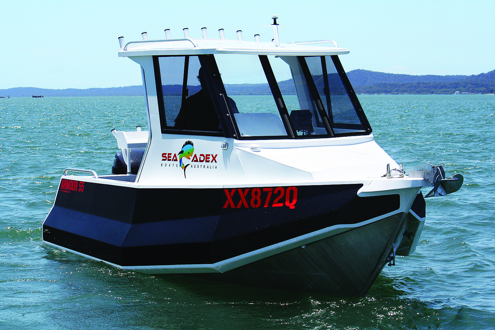 The Sea Adex Armour 55 cuts a mean figure on the water.