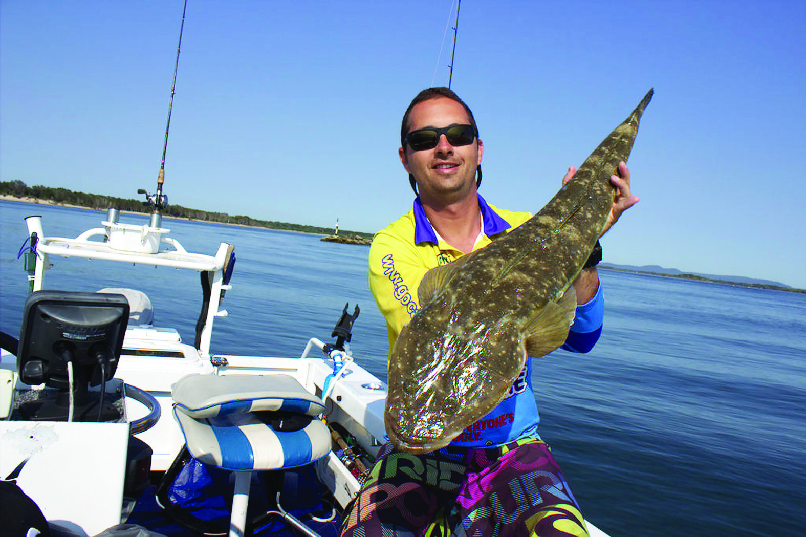 JB with 90cm of flatty, which was happily released.