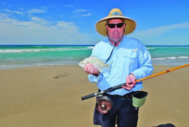 Fishing along the beaches at this time of year will account for a variety of fish.