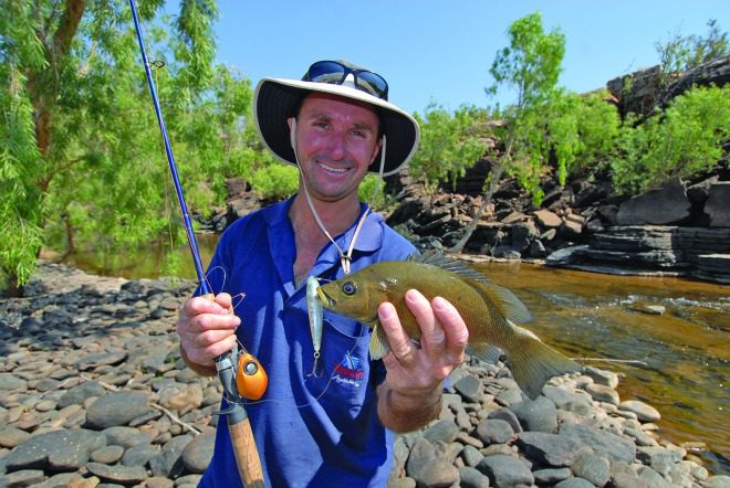 Sooty grunter are a popular target for those fishing in northern Queensland.