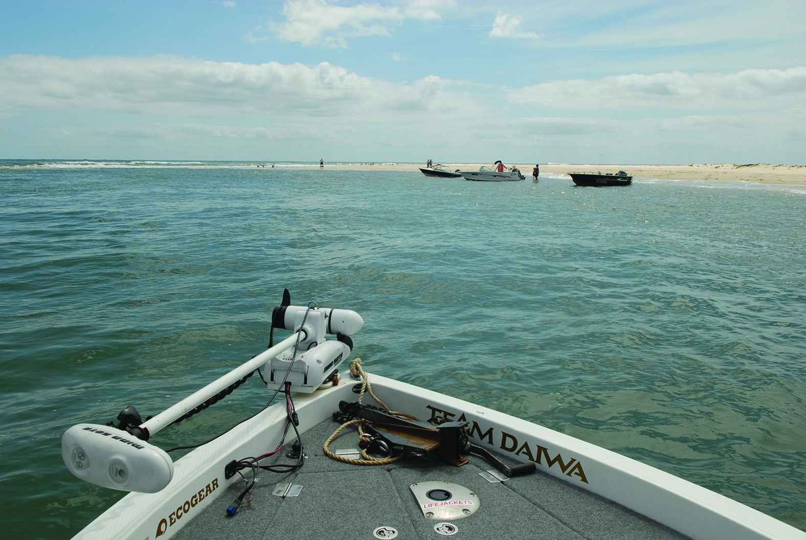 The fishing at South Stradbroke Island was quite good over the holiday period.