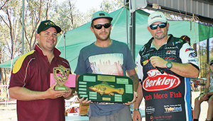 Heaviest yellowbelly overall winner Bart Fraser.