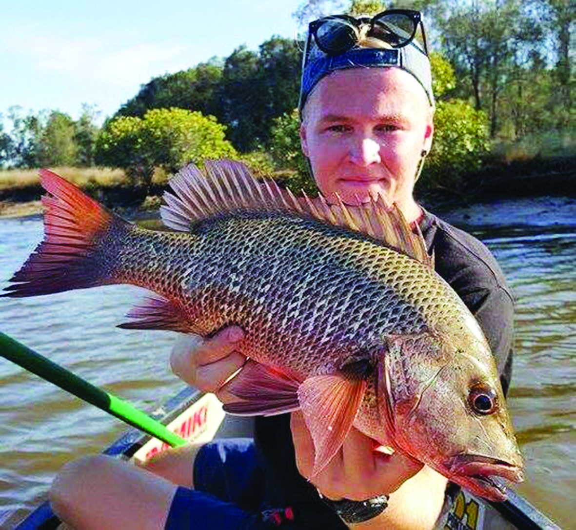 Fishing natural structure can be productive at all times of the day.