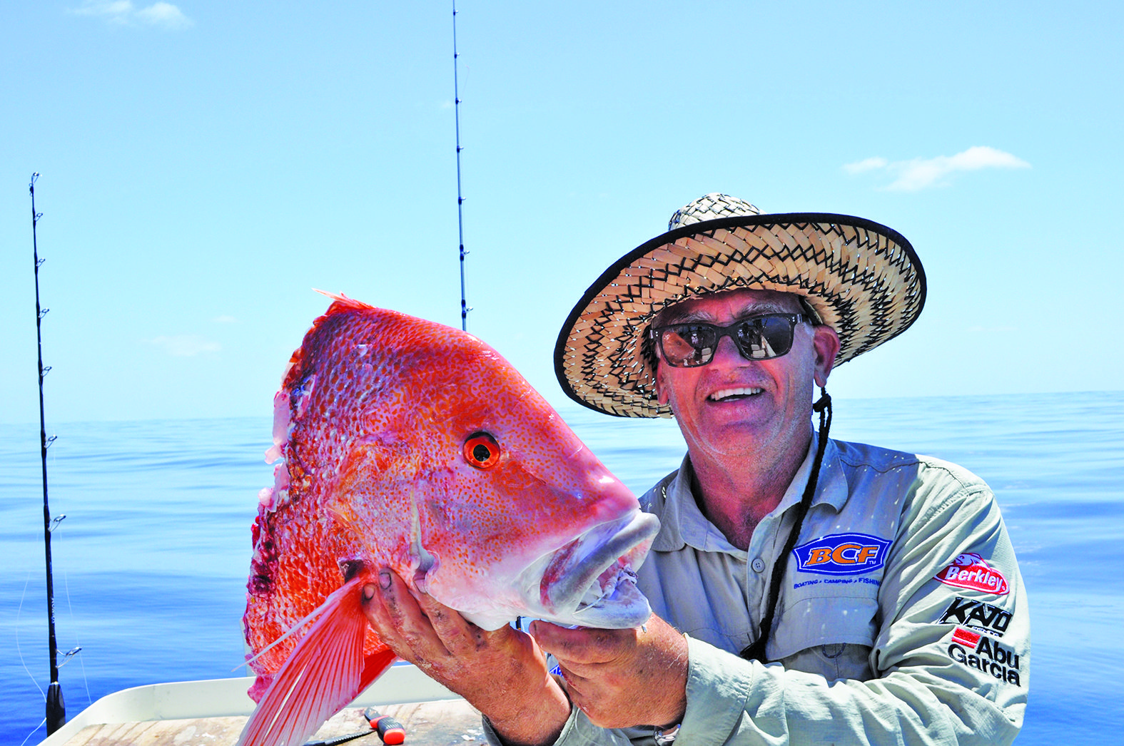 Unfortunately for Dimitri, this red got taken by a shark boat-side.