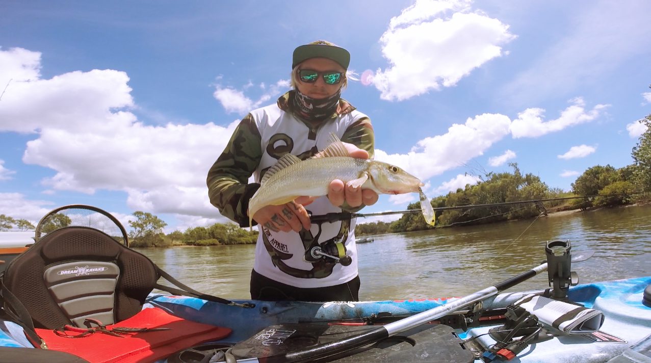 Wading the flats with my yak by my side like a floating work station.