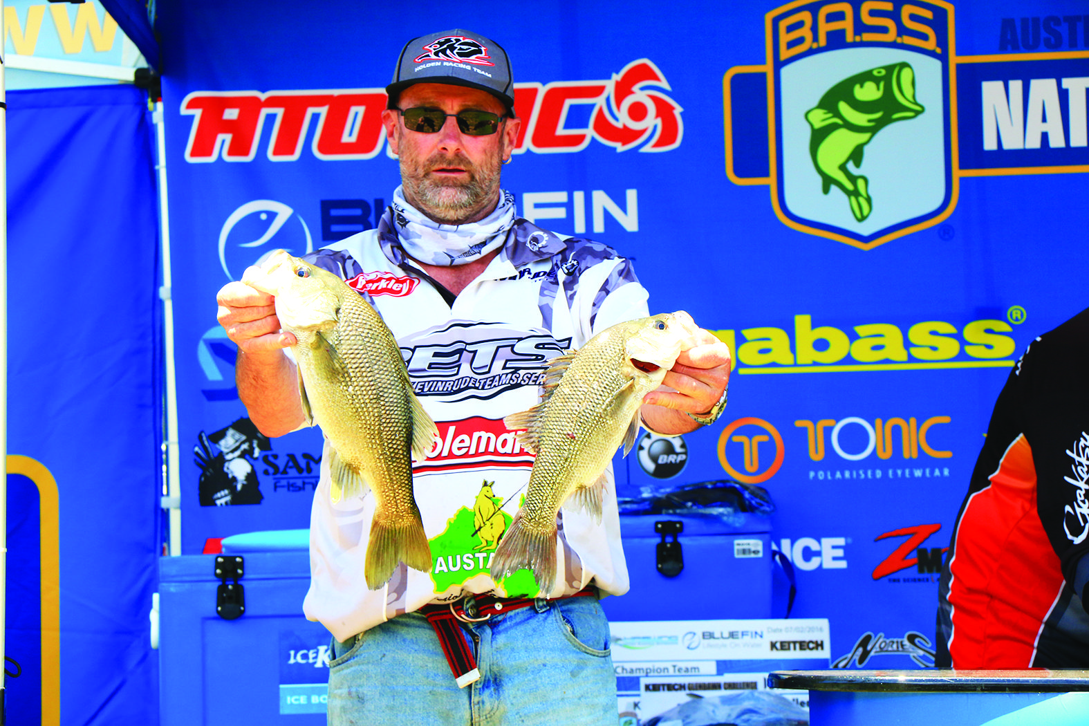 Greg Eslick from team Slick Hydrographics finished in a close second in the teams event. 