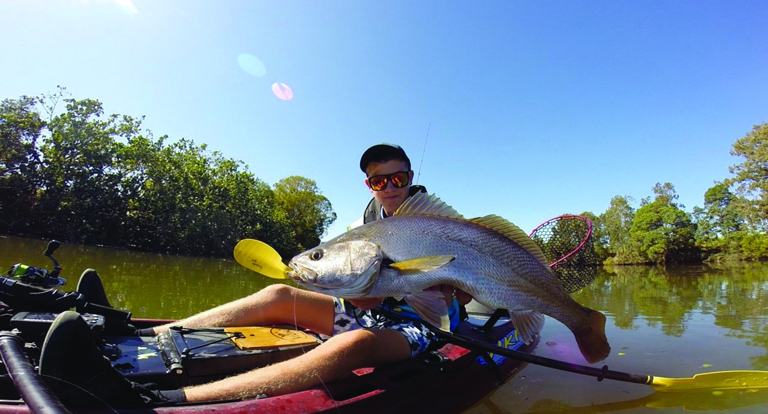 The author with a 66cm jewfish.