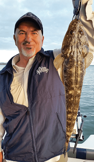 Simon captured an early season southern Moreton Bay flathead.