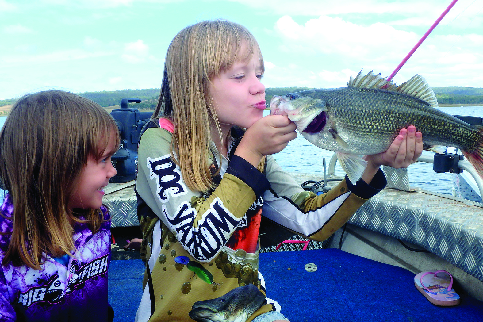 Caitlyn Bryant the fish kisser.