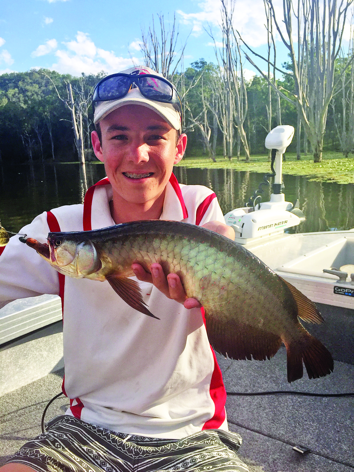 How to Catch Saratoga and Bass on Lake Borumba - BNB Fishing Mag