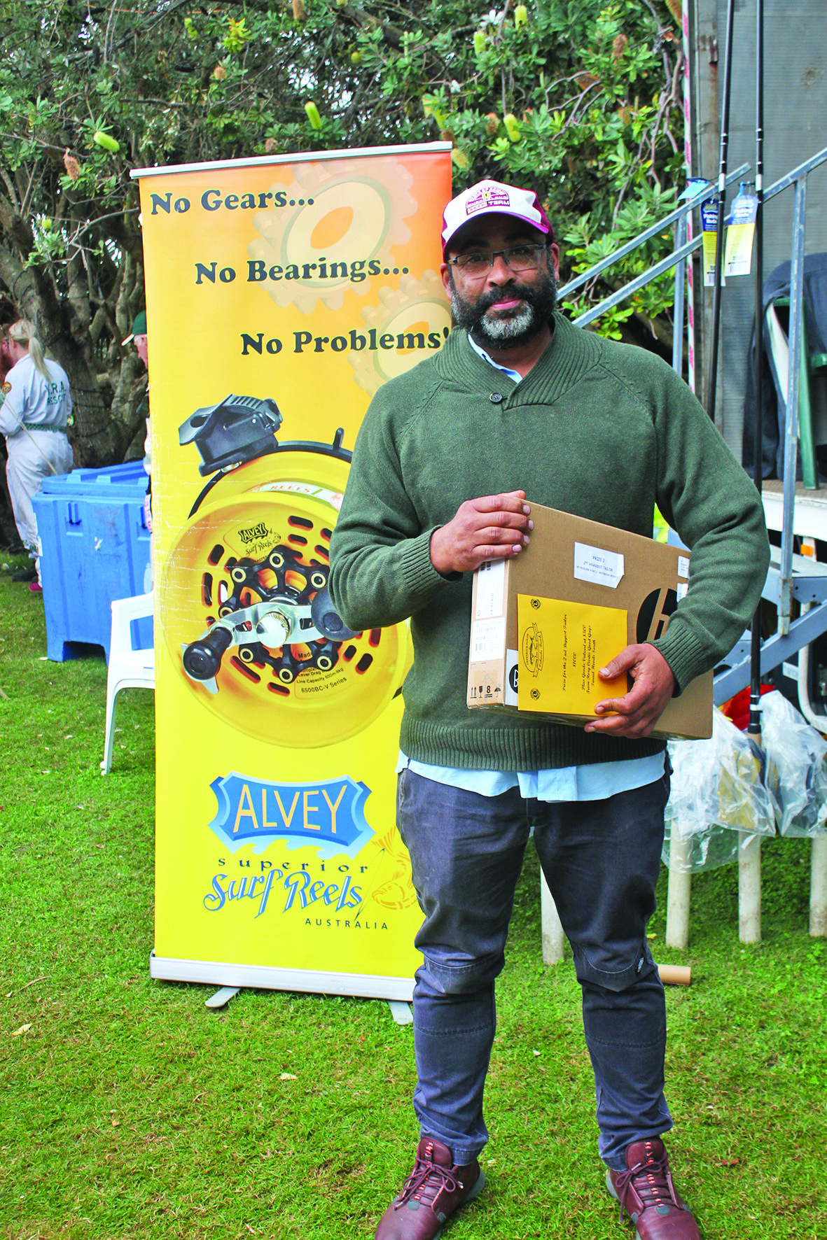 Placing second with a 2.9kg tailor was John Fletcher.