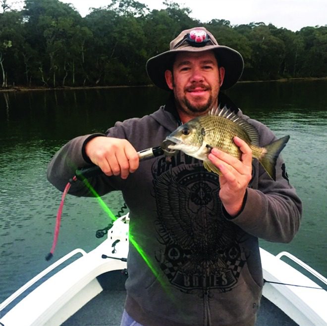A solid bream taken by Andrew.
