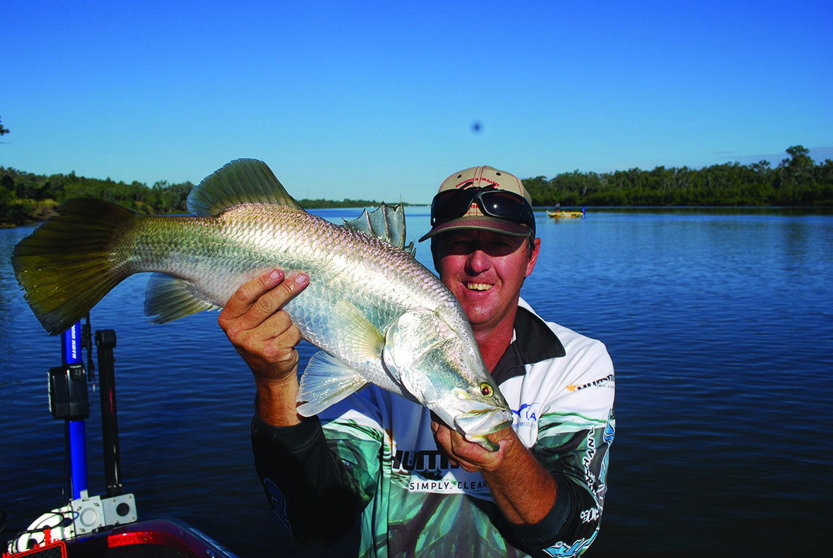 Craig Griffiths with a solid barra.