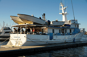 Capricorn Star almost ready to depart for the Swain Reefs. 