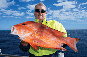 Dave Bremen nailed this red emperor in the last hour of the last day. 