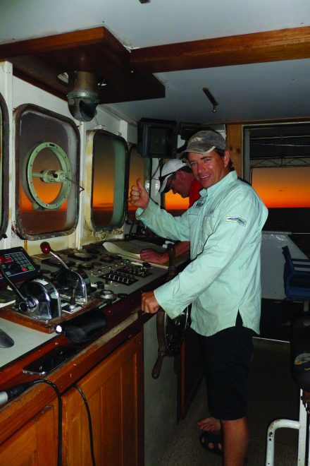 You are in safe hands with very experienced skipper James at the helm.