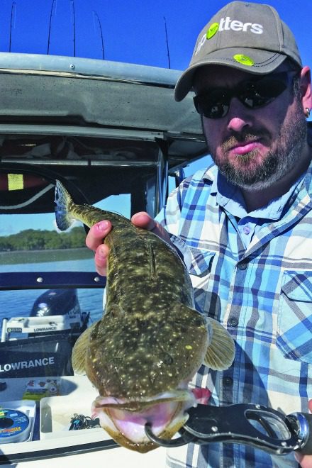 You can chase all sorts of species through winter but the author advises targeting flathead over coming months.