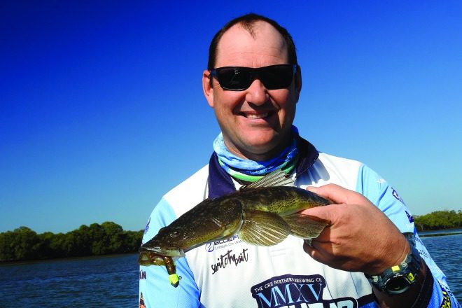 The only Flathead not caught on a Micro Mullet.