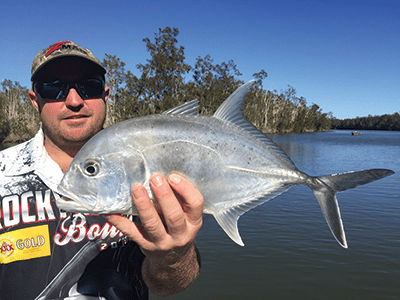 This small GT was feeding in with the jacks.