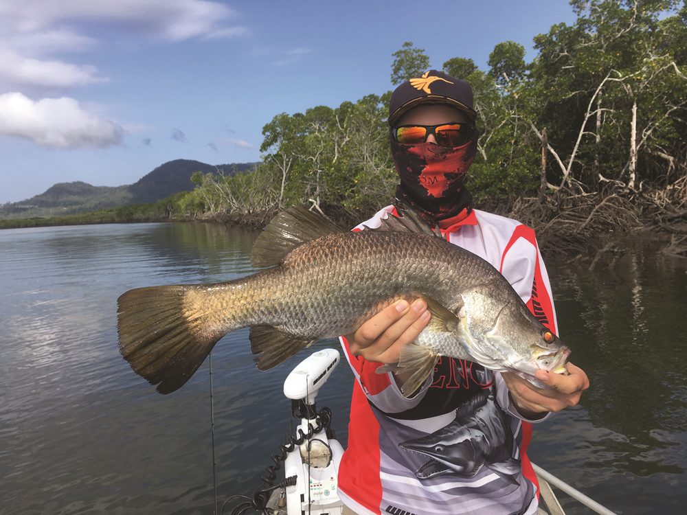 Nothing better than getting a fish on the first cast of the day.