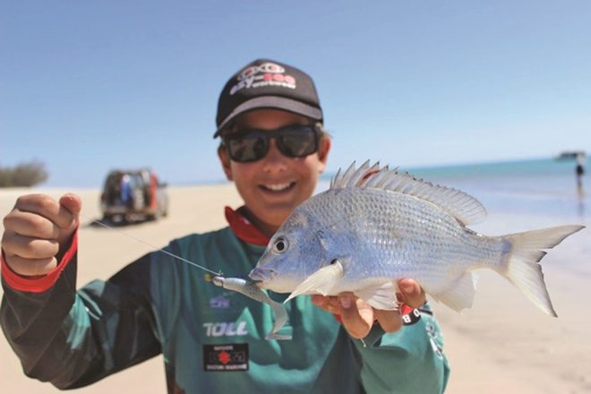 fraser island fishing tailor run