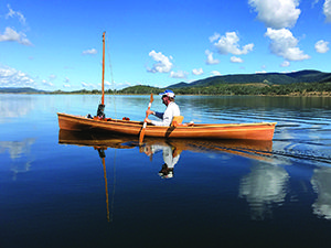 canoe sailing