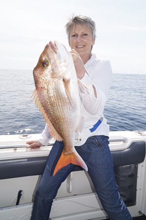 catching snapper offshore brisbane