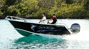 Sea-Rod 520 side console