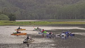 kayak bass open clarrie hall dam
