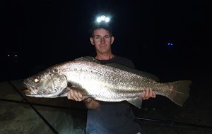 land-based game fishing iluka jewfish