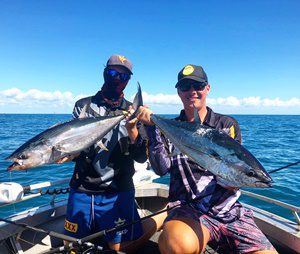 hervey bay fishing action