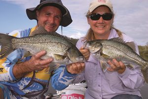 lake wyaralong bass fishing